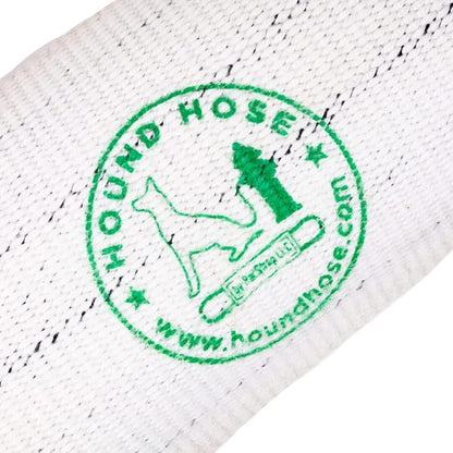 Rock-N-Rescue Hound Hose Firehose Dog Toy - Interactive Training Tug Rope from Durable Recycled Fire Hose. Indoor Outdoor Fetch Toy, Small with Rescue Rope Handles