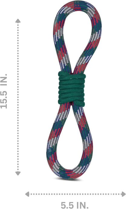Bow Wow Woven Rope Dog Toys – Durable Chew & Tug Toys for Medium & Large Dogs – Gentle on Teeth – Assorted Shapes & Weaves – Dental Flossing Action – Heavy Duty Interactive Play