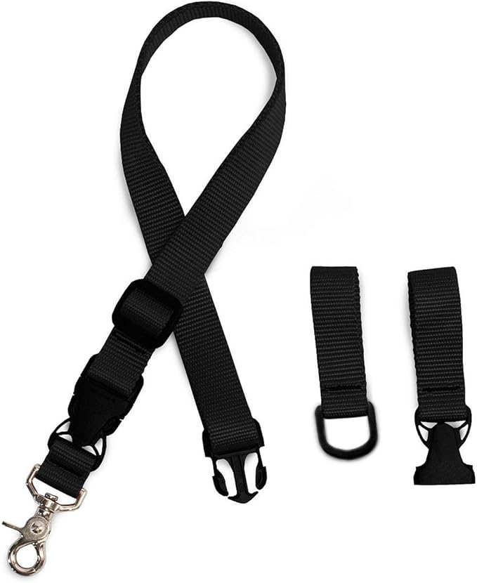 The Buddy System Accessories for Our Dog Leashes Made in USA (Extra Buddy, Regular Dog Black)