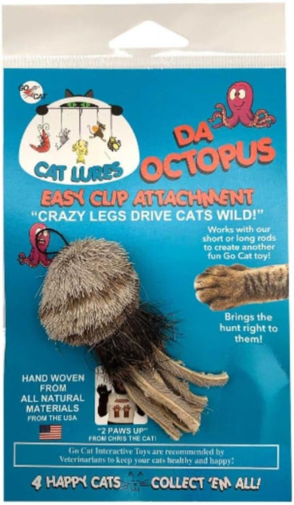 Da Octopus Teaser Wand Cat Toy Replacement Lure by Go Cat
