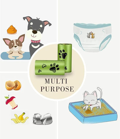 Dog Poop Bag Biodegradable - 540 Count Dog Waste Bags with Dispenser, Extra Thick Strong Leak Proof Poop Bags for Dogs Doggy | Scented