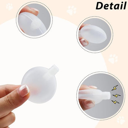 30PCS Replacement Squeakers for Dog Toys, 45MM Toy Noise Maker Plush Toy Repair Reed Insert Airbag Replacement for Dog Cat Toy Repair DIY (45mm, 30pcs)