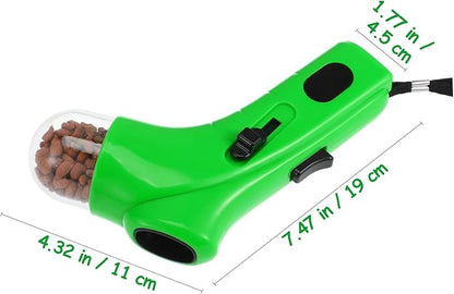 Launcher for Dogs Puppy Treat Catapult Toy Interactive Dog Training Toy Spring Trigger Fun for Pups