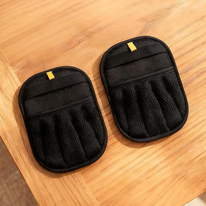 Electrostatic Hair Removal Gloves Reusable Pet Hair Cleaning Gloves for Removing Cat and Dog Hair from Clothes, Sofas, Carpets, and Dust. Household Hair Removal Brush (2)