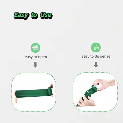 Green Dog Waste Bags, Extra Thick and Leak-Proof Poop Bags for Dogs&Cats (Green(3 Rolls))