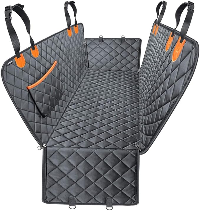 axGear Dog Car Seat Cover for Back Seat Cat Mat Waterproof Scratchproof