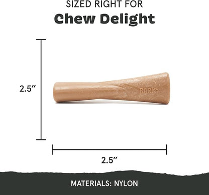 Barkbox Super Chewer Tough Dog Chew Toys for Aggressive Chewers, Dental Stimulating (PB Bone - Large)