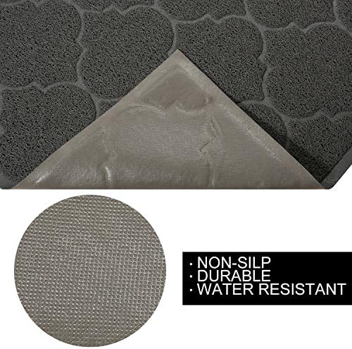 LittleTiger Cat Litter Mat, XL Super Size, Phthalate Free, Easy to Clean, 46x35 Inches, Durable, Soft on Paws, Large Litter Mat. - Image 3