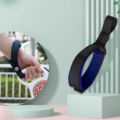 Retractable Dog Leash Wrist Strap - Hands Free, Adjustable, Royal Blue