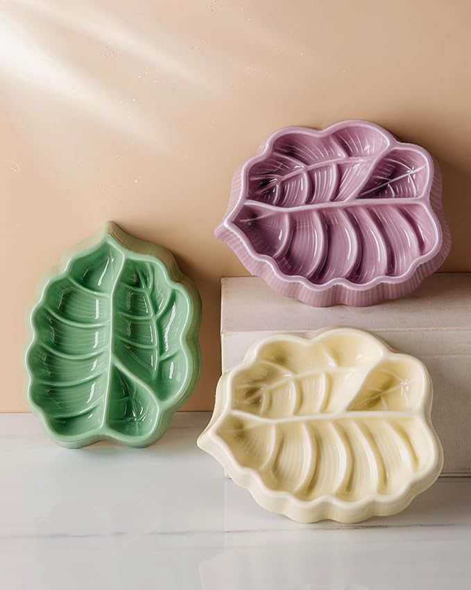 Slow Feeder Dog Bowl, 0.44 Cups Ceramic Dog Food Dish for Fast Eaters Small Breed, Puzzle Bowl for Small Dogs and Cats(Dark Purple)