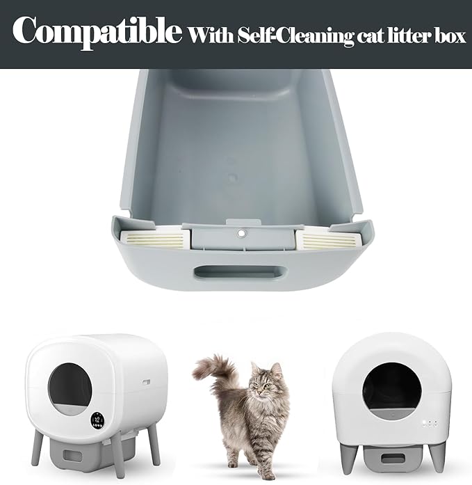 Fragrance Boxes for Cumrige, Deodorizer for Cumrige Self Cleaning Litter Box, Odor Eliminator Compatible with Fumoi Automatic Cat Litter Box, Grass Pomelo Scent