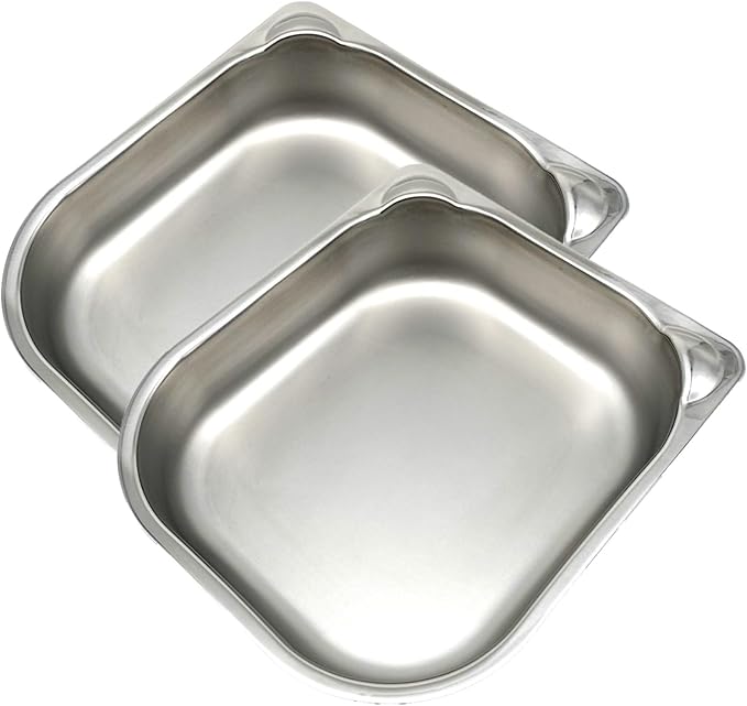 Closer Pets C200 2 Meal Timer-Controlled Automatic Pet Feeder - for Cats and Small Dogs, Wet or Dry Food, Stainless Steel Bowl Inserts and Ice Pack, up to 14 oz Each, White
