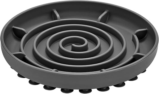 Slow Feeder Bowl,Soft Silicon Rubber Slow Feeder Slow Down Eating Time for Dog Cat Puppy Pet with Stong Suction Cups for Dog Bowls Slow Eating Bowls