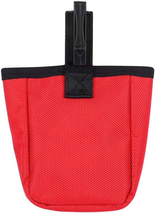 Dog Treat Pouch Pet Training Waist Bag Portable Food Snack Small Item Storage Holder Bag Hook Design Pet Training Reward Pouch Bait Sack Mini Doggie Puppy Bird Snack Carrier Container Pockets