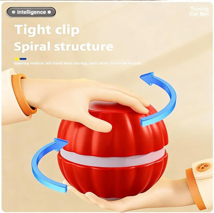 Interactive Cat Toys for Indoor Cats,Automatic Moving Kitten Toys,Cat Toys for Bored Indoor Adult Cats,Smart Rechargeable Cat Enrichment Toys for Cats to Keep Them Busy, Cat Balls Pet Toys