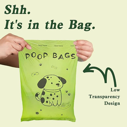 Dog poop bag rolls 120 bags lavender flavor, 13x9 in Extra Large with Dispenser, Guaranteed Leak Proof and Extra Thick, For Fragrance Bags for Dogs Walking and Cat Litter