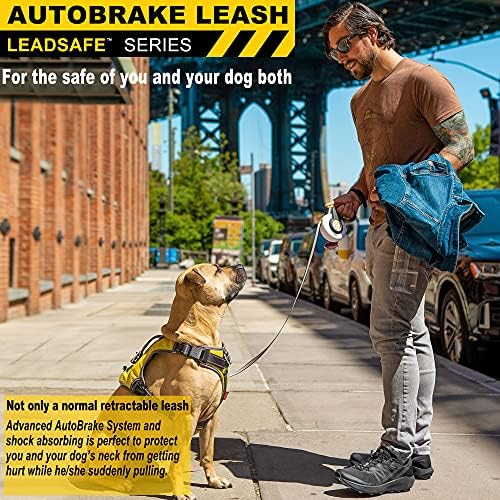 Fida AutoBrake Heavy Duty Retractable Dog Leash, 16 ft, for Dogs that Pull - Image 6