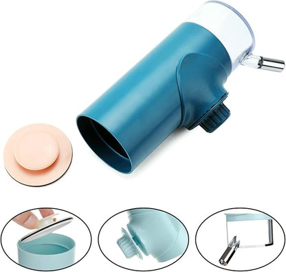 DEYACE Dog Crate Water Bottle Stainless Steel Leak-Proof Ball 24oz Top Fill Dog Water Dispenser for Cage