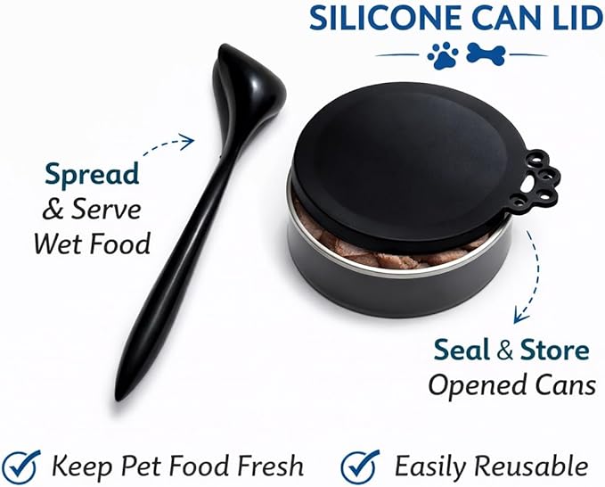 2 Pack Dog Lick Mat Set with Lid and Spatula, Slow Feeder for Dogs and Cats, Anxiety Relief, Non-Slip Silicone Feeding Ma.
