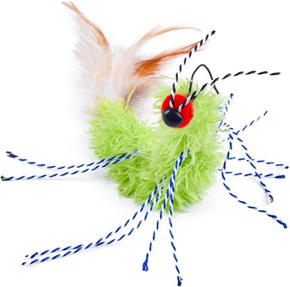 ORSDA Cat Toys, Interative Ketty Toy for Cats with Bell, Cat Feather Toy for Cats to Chase and Exercise