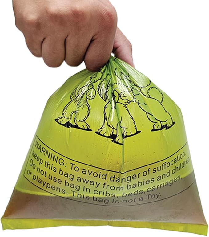 Level One Pets Pet Poop Leak Proof Waste Bags with Dispenser and Leash Clip, Lavender Scented, 9" x 13" Large Size Bags (360)