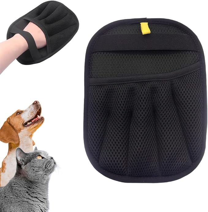 Pet Hair Remover Gloves, 2025 New Pet Hair Removal Gloves, Electrostatic Removal Gloves for Pet Hair, Cat and Dog Hair Removal Tool for Couch, Furniture, Carpet, Car Seat and Pet Grooming (1 Pack)