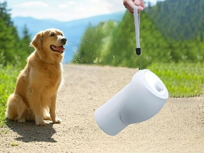 Collapsible Portable Dog Water Bottle & Bowl – Leak-Proof Pet Water Bottle for Dogs, Travel & Walking Accessory