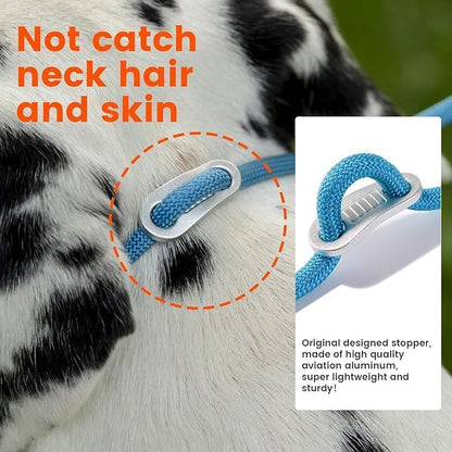 Howgo Slip Lead Leash 2 Dogs, Tangle-Free 360 Swivel(Multicolor,No Handle) - Image 4