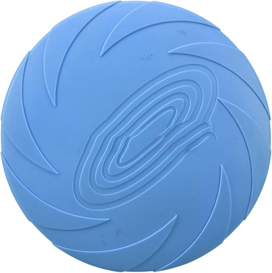 Nonslip Dog Flying Discs Chew Outdoor Toy Rubber Soft Training Exercise for Active Pet Outdoor Fetching Toy for Dog