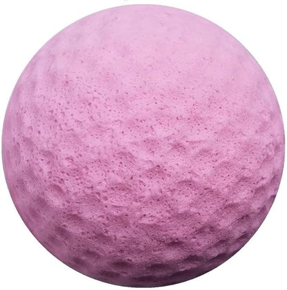 Cat Golf Balls for Indoor Kitten Toys - Interactive Sponge Foam Soccer Balls (Magenta)