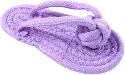Vctitil Pet Slippers Toys Cotton Pet Grinding Rope Cotton Rope for Cleaning Teeth Cat and Dog Accessories