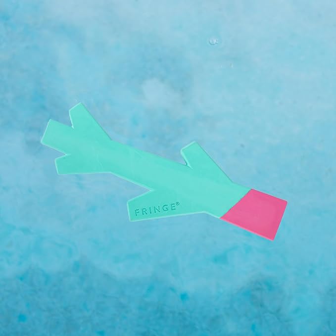 Fringe Studio Stick with ME Turquoise/HOT Pink Rubber Dog Toy, Pet Shop Collection (518035)