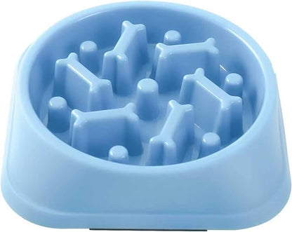 Slow Feeder Dog Bowls, Anti-Choking Puzzle Dog Food Bowls, Anti-Slip Interactive Feeding Slow Down Eating