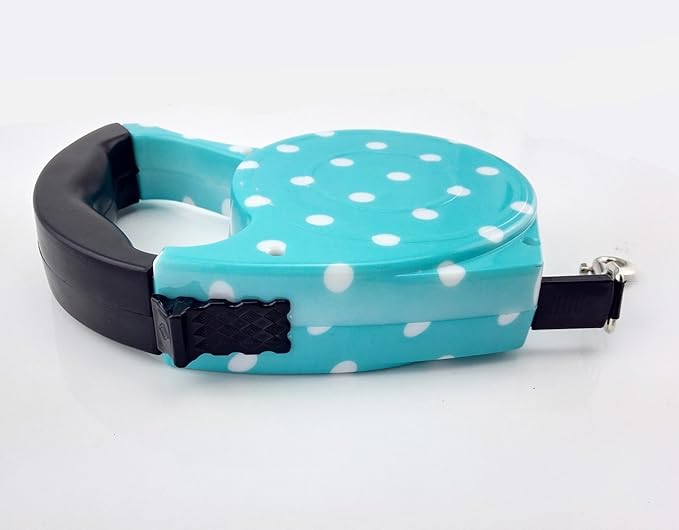Yueton 16.5 ft Pet Dog Cat Puppy Retractable Leash Traction Rope Walking Lead Leash (Blue)