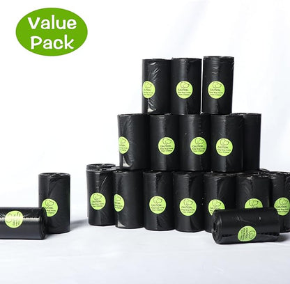 DREAM&GLAMOUR Dog Poop Bags,value pack,600 Count Strong Poop Bags for Dogs,30 Rolls,20 Doggy Bag Per Roll,Each Measures 9 x 13 Inches,Guaranteed Leak-Proof
