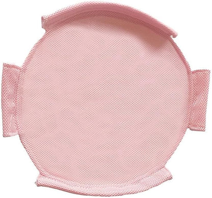 Cat Bed Summer Hammock Bed Free-Standing Cats Sleeping Supplies Washable & Breathable Easy Assembly Indoors Outdoors, 18 in x 18 in x 7.5 in (Pink)