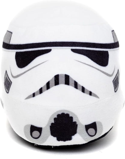 Star Wars Dog Toy, Stormtrooper Helmet White Pet Toy, Plush, 5.5" x 6"
