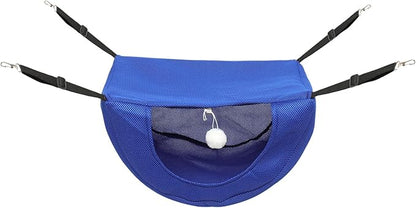 Kichvoe Breathable Mesh Cat Hammock Small Pet Hanging Nest Summer Washable Kitten Rest Bed for Cage Use
