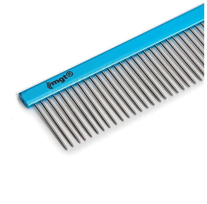 Dog and Cat Grooming Combs Contour Custom Coat Fur Finishing Shape Fluff Style and Primp (11 inch Finishing Comb)