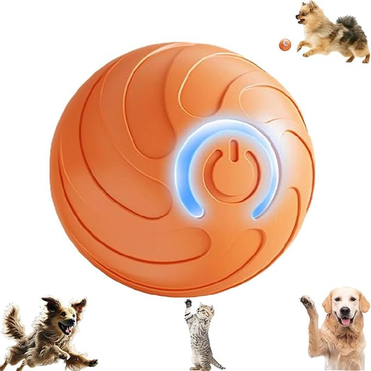 Valentines Day Gifts Smart Jumping Ball Toy for Cats, Dura-Spin Electric Cat Ball, Interactive Toys for Indoor Cats,cat Toys for Bored Indoor Adult cat