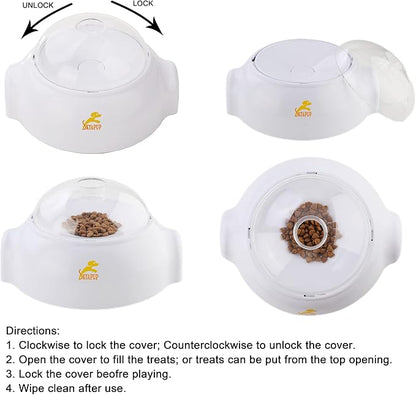 Treat Dispensing Dog Toys, Slow Feeding and Entertainment, Mentally Stimulating, Durable, Safe, Great for Cats and Mini Pigs
