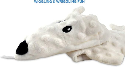 Bow Wow Pet Squeaky Polar Bear Dog Toy - Tug, Fetch & Teasing Toy - 24 Inches