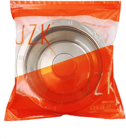 JZK Stainless Steel Dog Bowl for Slow Eating, Slow Feeder Large Dog Bowl, Slow Feeding Metal Dog Bowl, pet Bloat Stop Food Bowl