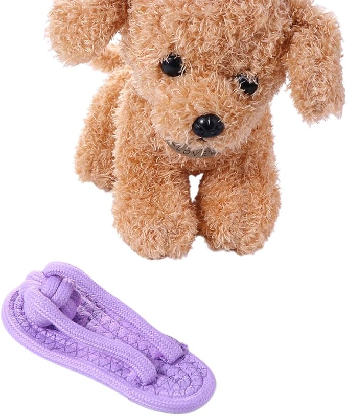 Vctitil Pet Slippers Toys Cotton Pet Grinding Rope Cotton Rope for Cleaning Teeth Cat and Dog Accessories