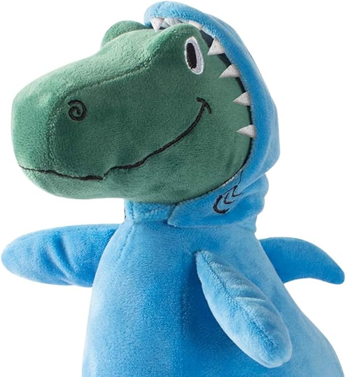 Fringe Studio Dog Plush Pet Toy with Squeaker, Feelin’ Jawsome! (289626) for All Breed Sizes, Medium, Multicolor
