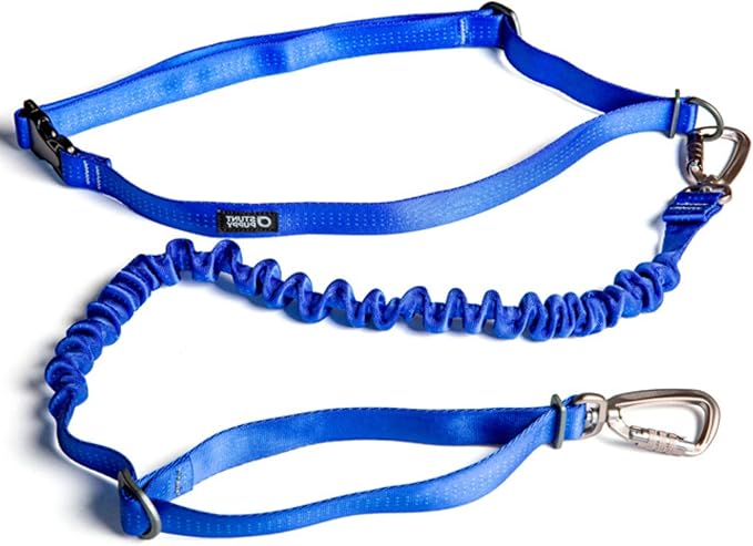 Stunt Puppy Stunt Runner Hands-Free Dog Leash, Blue