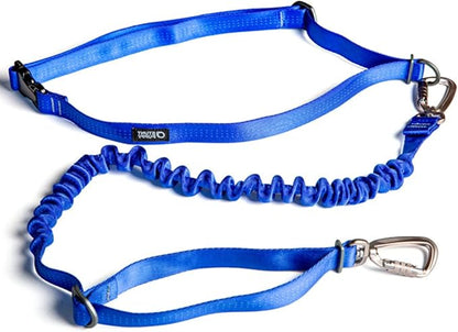 Stunt Puppy Stunt Runner Hands-Free Dog Leash, Blue