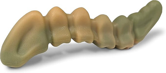 Nylabone Gator Tail Alternative Power Chew Toy for Dogs, Dog Toys for Aggressive Chewers, Chicken Flavor, Large - Up to 50 lbs, 1 Count