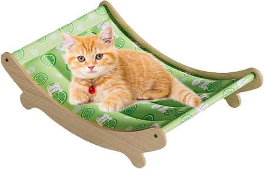 Pet Summer Cooling Chair – Cat Recliner Mat, Ice Nest Hammock, Cooling Sofa Cradle | Lightweight Breathable Design Relaxing Bed for Cats Kittens Indoor Use