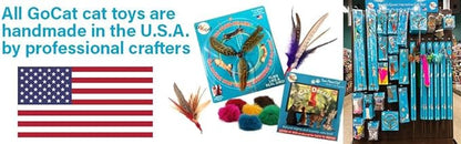 GoCat Da Bird Cat Toy Refill Accessories, Handmade in the USA, Sparkler